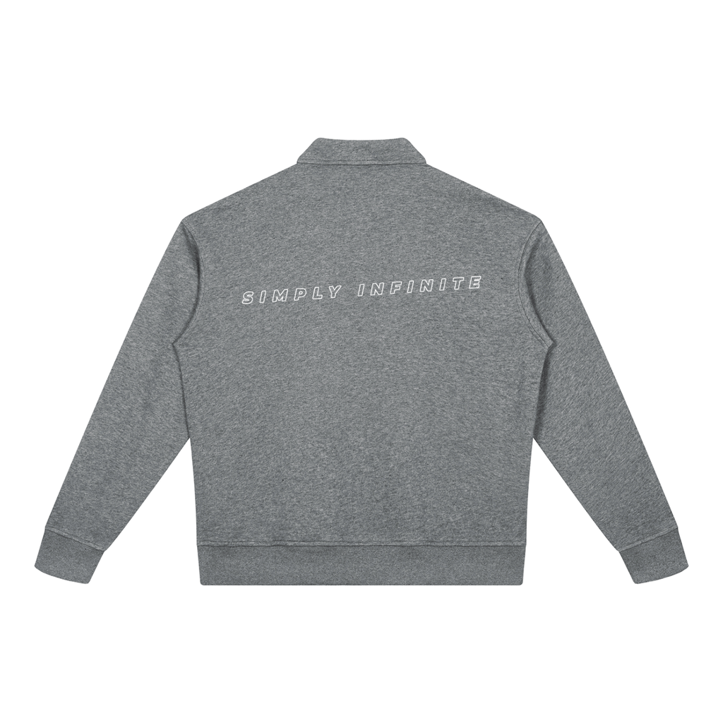 Unisex Boxy Quarter-Zip Sweatshirt