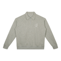 Unisex Boxy Quarter-Zip Sweatshirt