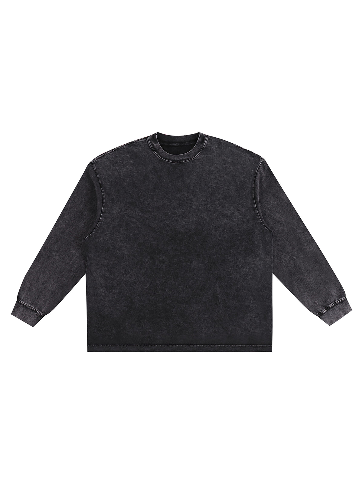 Snow Washed Frayed Edge T-Shirt