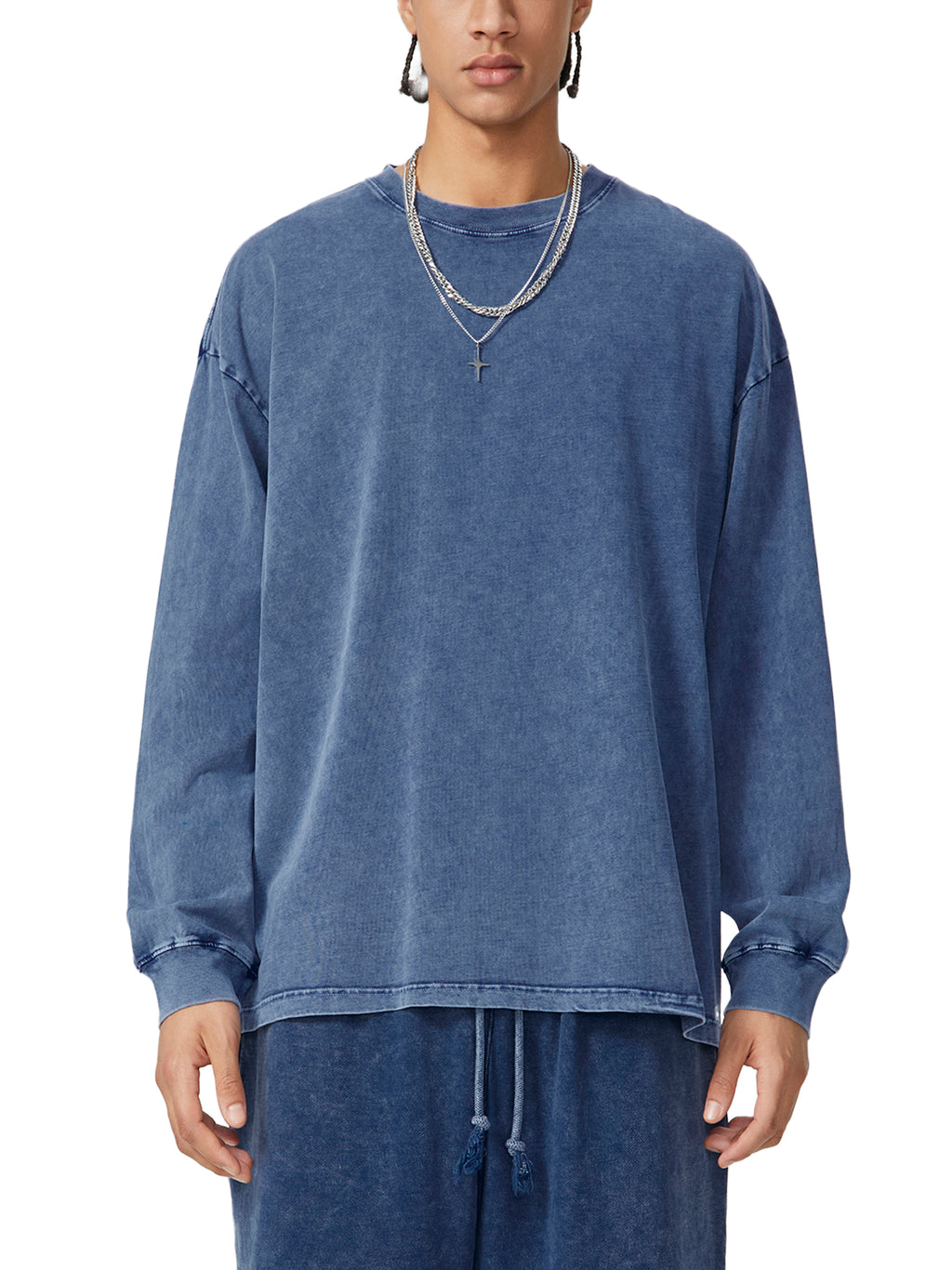 Snow Washed Long sleeve T-Shirt