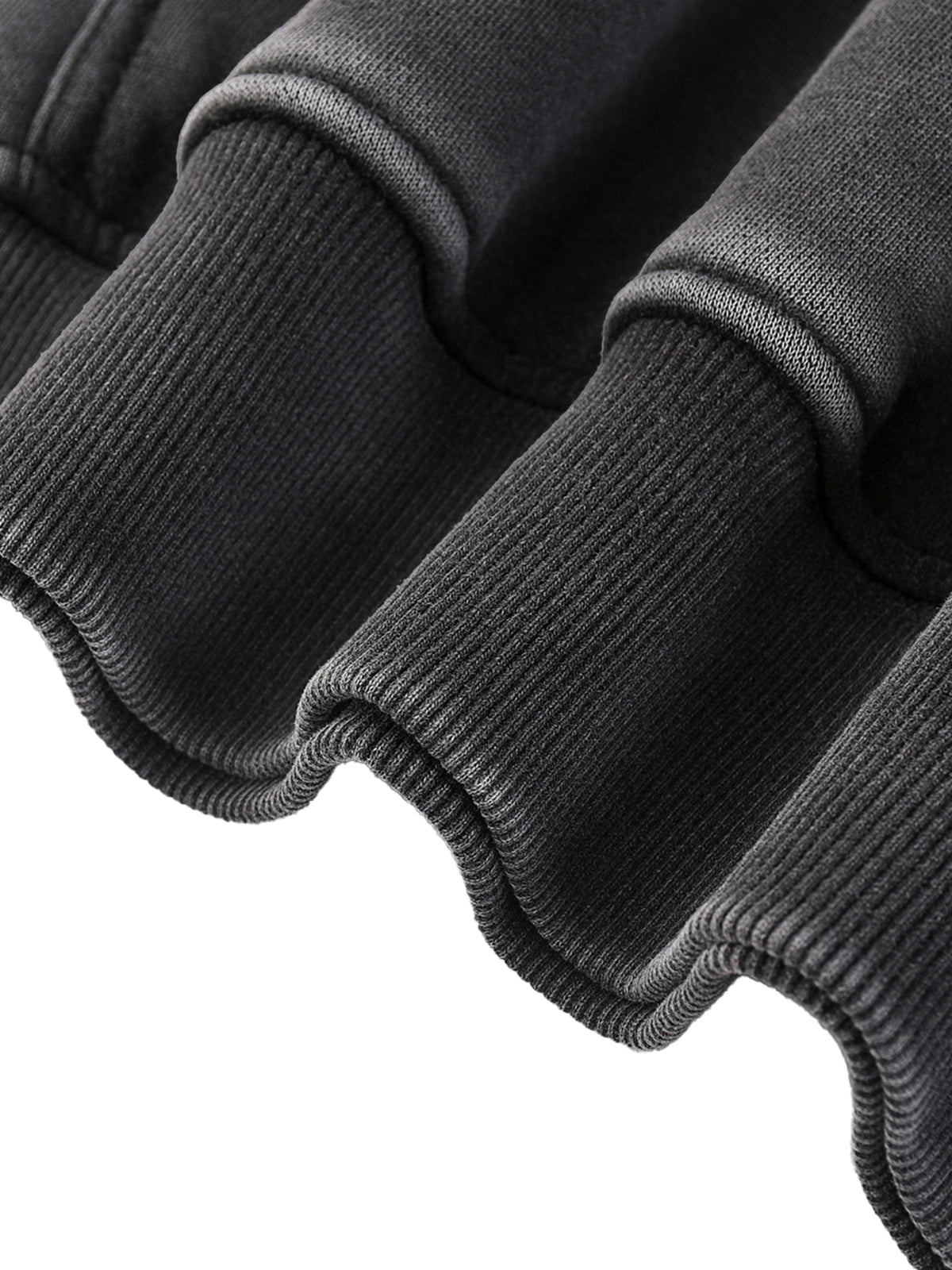 Snow Wash Fleece Oversize Hoodie